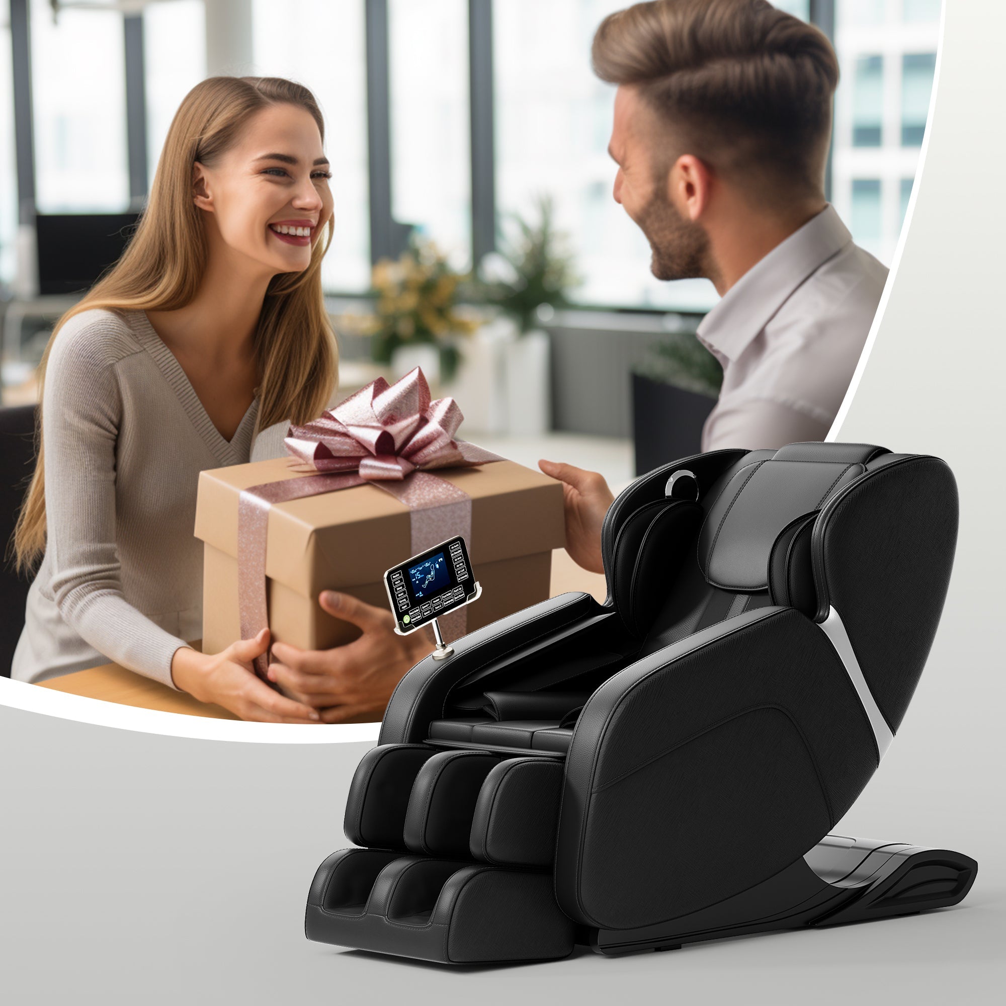 8-Point Deep Tissue Zero Gravity Massage Chair