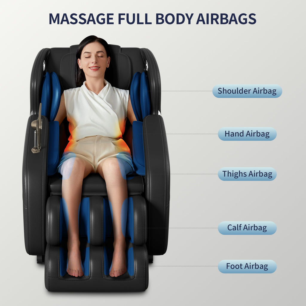 8-Point Deep Tissue Zero Gravity Massage Chair