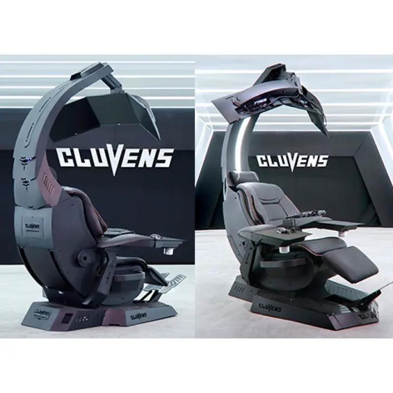 Cluvens Manticore Gaming Cockpit with Massage by Cluvens