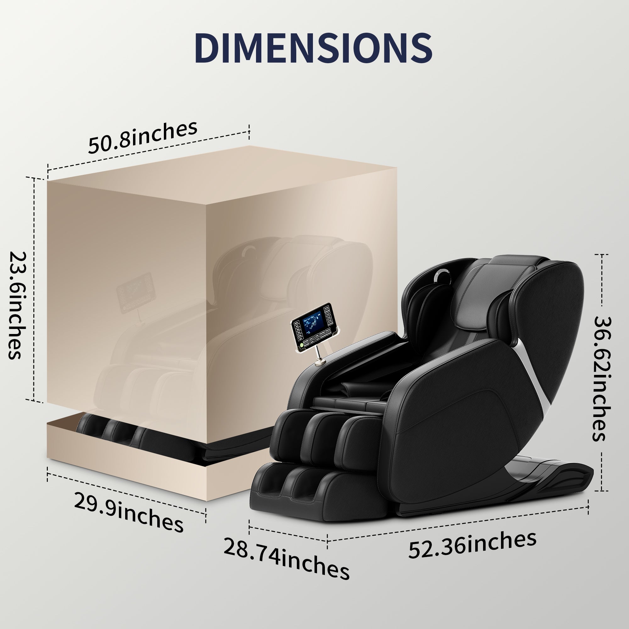 8-Point Deep Tissue Zero Gravity Massage Chair
