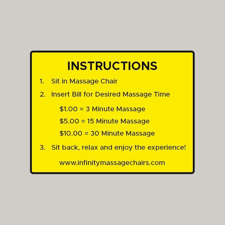 Infinity IT-6900 Share Chair Vending Massage Chair by Infinity
