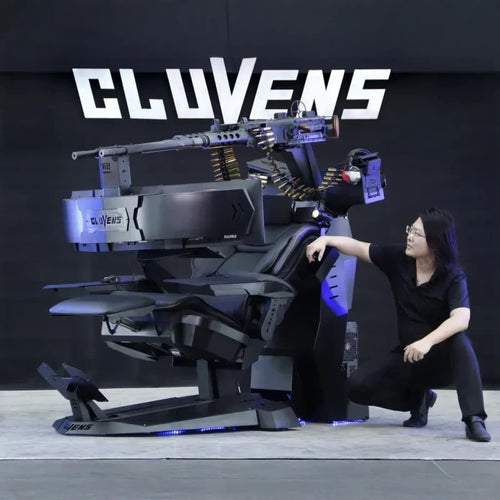 Cluvens M2HB .50 BMG Gaming Cockpit — view 2