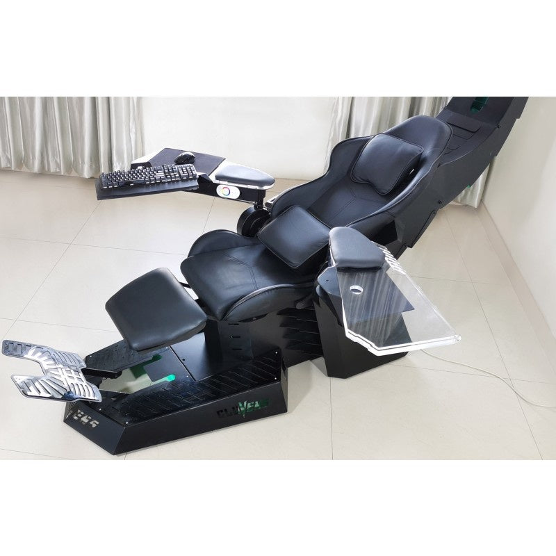 Cluvens Unicorn Gaming Cockpit with Massage — view 3